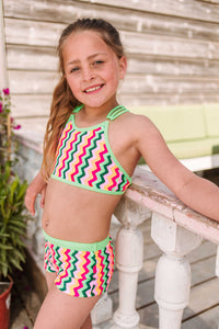 Just Beach Florida Keys Bikini J402-5020 946 Multi Colour Zigzag
