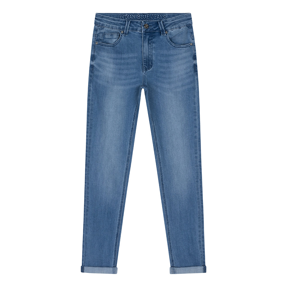 Indian Blue Jeans IBBS24-2754 Jay Tapered Fit Jeans IBBS24-2754 151 Medium Denim