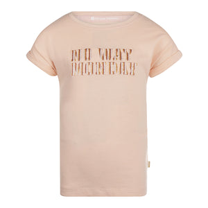 No Way Monday R50077-1 T-Shirt R50077-1 F70  Faded peach