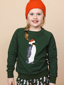 SNURK Pinguin Kerst Trui spengx groen