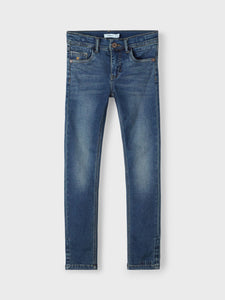 Name it Theo Class Jeans 13204174 Dark Blue Denim/Vintage