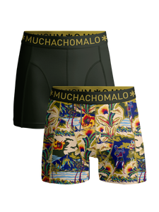 Muchachomalo Baretta 2- pack Shorts BARETTA1010-01J Green Hawai